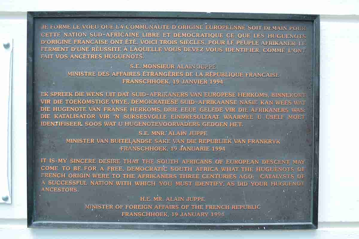 Huguenot Monument